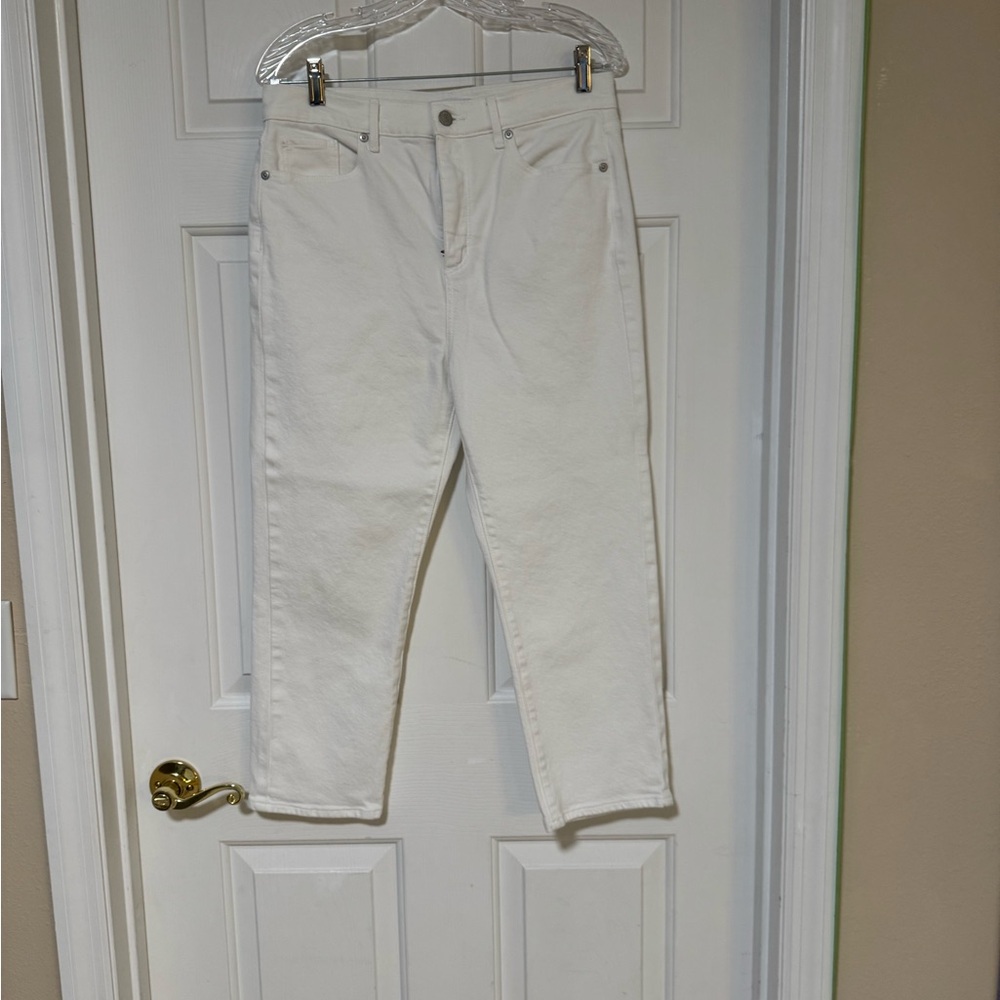 LOFT White Ankle & Cropped Jeans